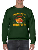 Thankful To Have A Family Hoodie -SmartPrintsInk Designs