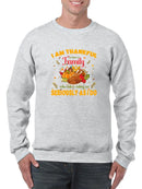 Thankful To Have A Family Hoodie -SmartPrintsInk Designs