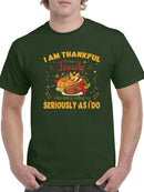 Thankful To Have A Family T-shirt -SmartPrintsInk Designs