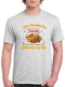 Thankful To Have A Family T-shirt -SmartPrintsInk Designs