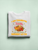 Thankful To Have A Family Hoodie -SmartPrintsInk Designs