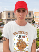 Grateful For Good Food T-shirt -SmartPrintsInk Designs