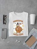 Grateful For Good Food T-shirt -SmartPrintsInk Designs