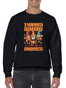 Thanksgiving With My Gnomies Hoodie -SmartPrintsInk Designs