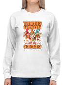Thanksgiving With My Gnomies Hoodie -SmartPrintsInk Designs