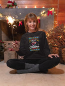 Ugly Xmas Sweater Cool Santa Hoodie -SmartPrintsInk Designs