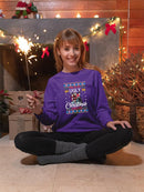 Ugly Xmas Sweater Cool Santa Hoodie -SmartPrintsInk Designs
