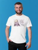 Saved By A Mushroom Toad T-shirt -Nanda Soobben Designs