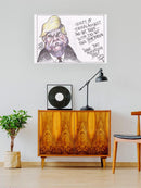 Saved By A Mushroom Toad Wall Art -Nanda Soobben Designs