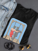 Hanging Out Lovers T-shirt -Joen Designs