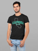 West Coast California T-shirt Men's -SelectDesign
