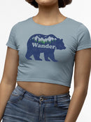 Women's Adventure-Inspired Tee Crop Tee Women's