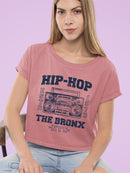Urban Music Heritage Graphic Crop Tee Women's