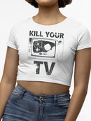 Unique Statement Apparel  Crop Tee Women's