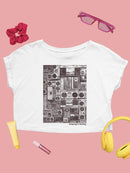 Vintage Mood Top  Crop Tee Women's