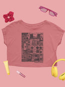 Vintage Mood Top  Crop Tee Women's
