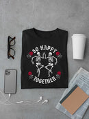 Happy Skeletons Graphic Shirt T-shirt Men's