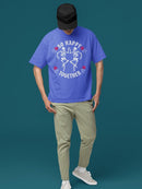 Happy Skeletons Graphic Shirt T-shirt Color Men's