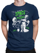 Space Pizza Invasion Graphic Tee T-shirt Color Men's