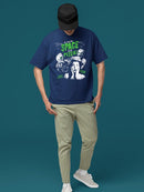 Space Pizza Invasion Graphic Tee T-shirt Color Men's