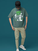 Space Pizza Invasion Graphic Tee T-shirt Color Men's