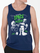Space Pizza Invasion Graphic Tee Tank Top Men's