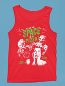 Space Pizza Invasion Graphic Tee Tank Top Men's