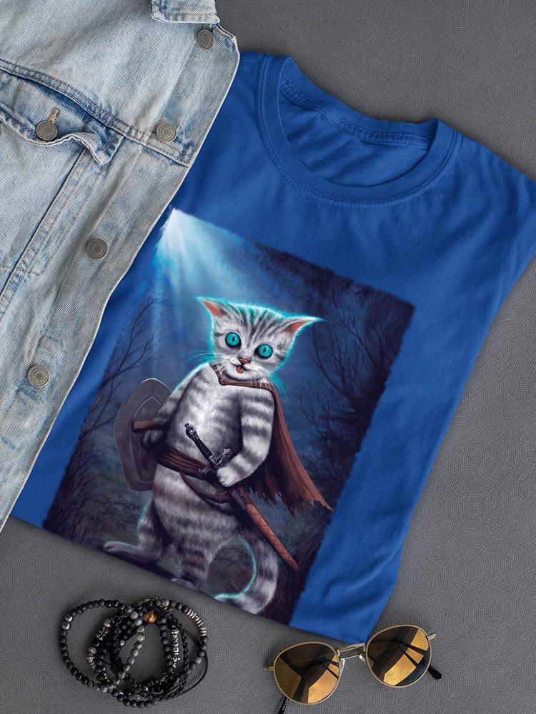 Cat Knight T-shirt -Anthony Chirstou Designs
