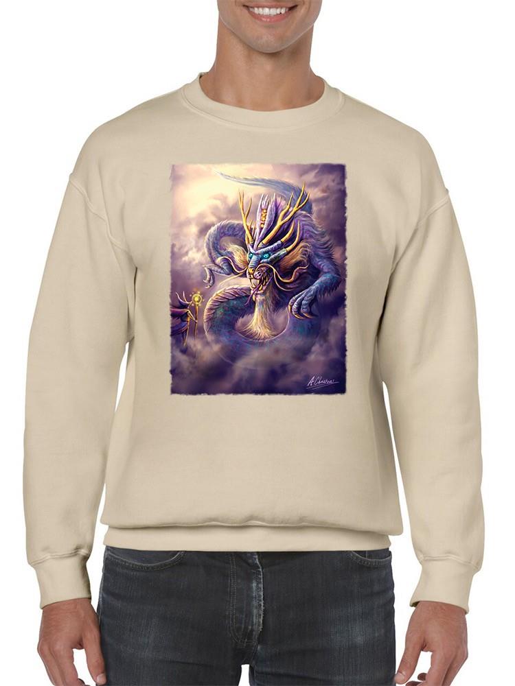 Dragon God Ithrios. Sweatshirt -Anthony Chirstou Designs