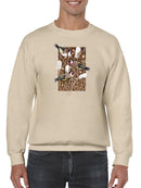 Goldfinch Cuties Sweatshirt -Girija Kulkarni Designs