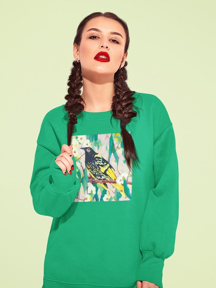 Regent Honeyeater Sweatshirt -Mellissa Read Devine Designs