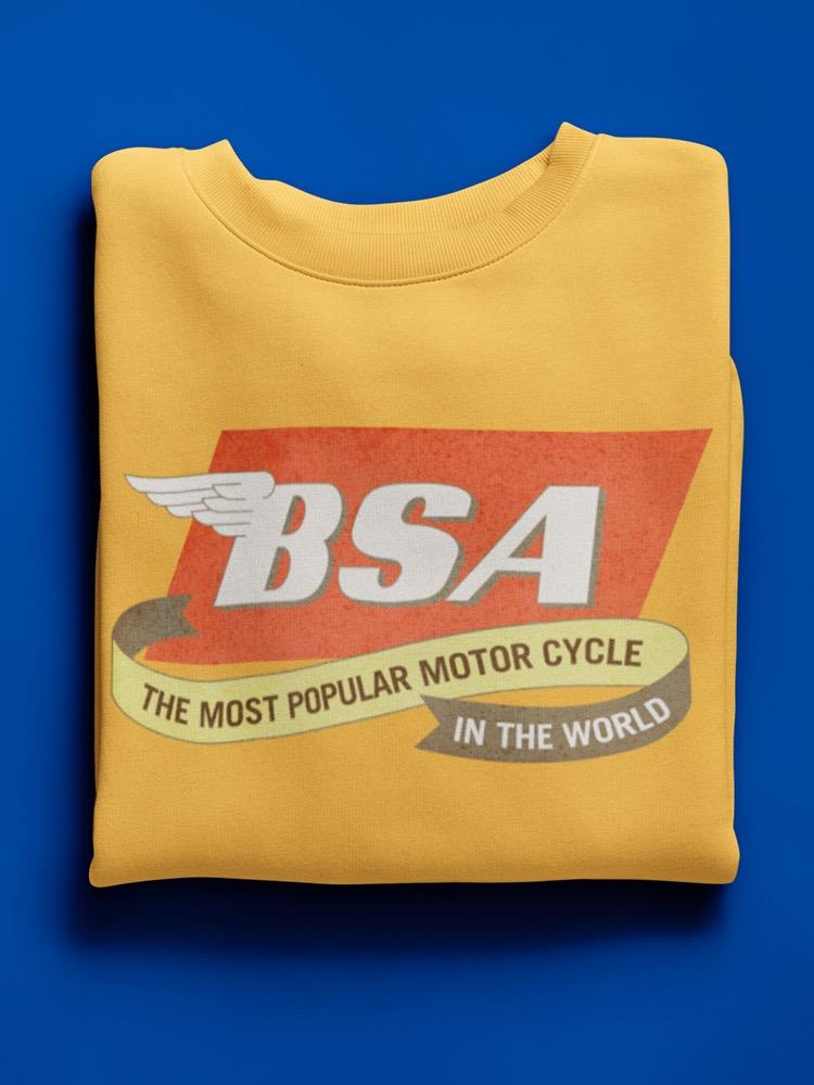 Bsa The Most Popular Motorcycle Sweatshirt -BSA Designs