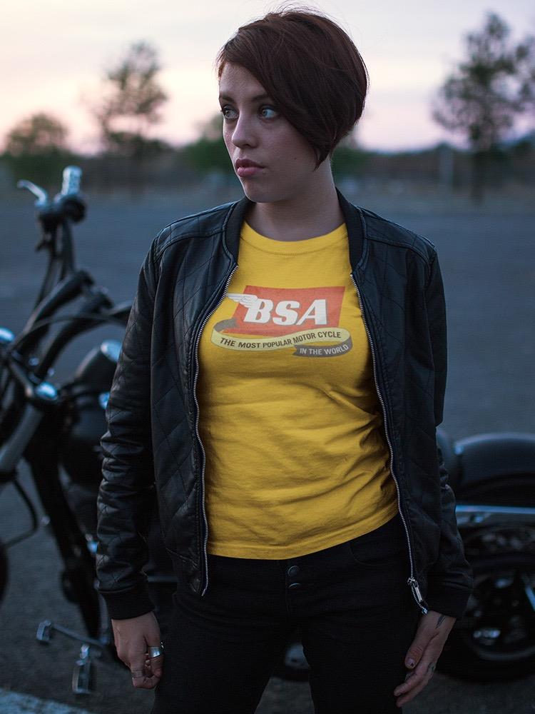 Bsa The Most Popular Motorcycle T-shirt -BSA Designs