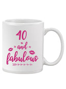 Custom Age And Fabulous Mug -Custom Designs