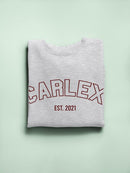 Custom Name And Date. Sweatshirt -Custom Designs