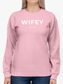Wifey or Hubby Custom Year Sweatshirt -Custom Designs