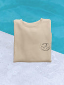 Custom Wreath Initial Sweatshirt -Custom Designs