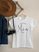 Custom Family Mom Shaped T-shirt -Custom Designs