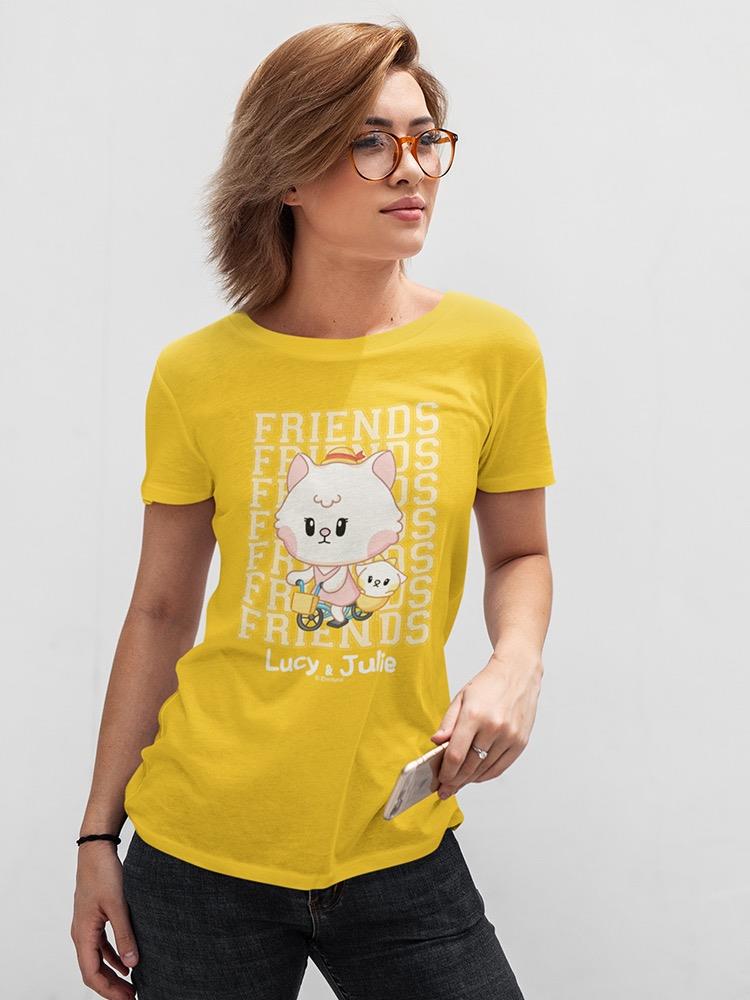 Friends Lucy And Julie Tee Women's -Electural Designs