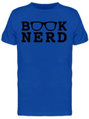 Book Nerd Glasses Geek Graphic Men's T-shirt