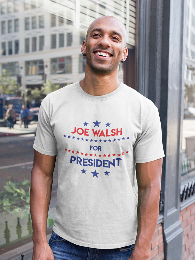 Joe Walsh For President Men's T-shirt