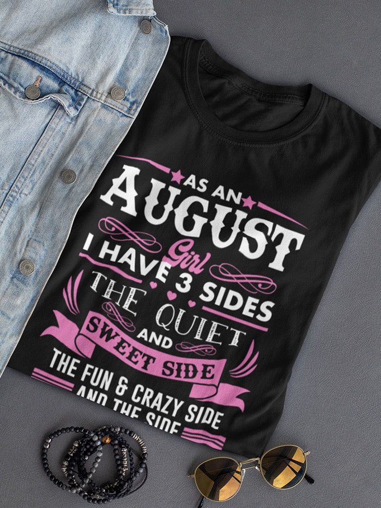 I Was Born In August Women's T-shirt