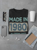 The Original Parts Made In 1980 Men's T-shirt