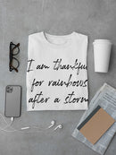 Thankful For The Rainbows Men's T-Shirt