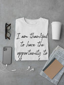 Thankful For My Dreams Men's T-Shirt