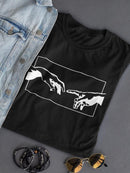 Hands Barely Not Touching Women's T-shirt