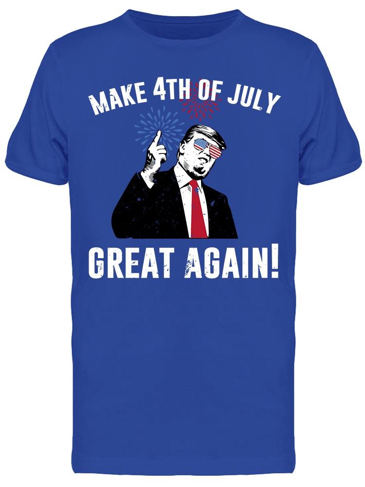 Make 4th Of July Great Again Men's T-shirt