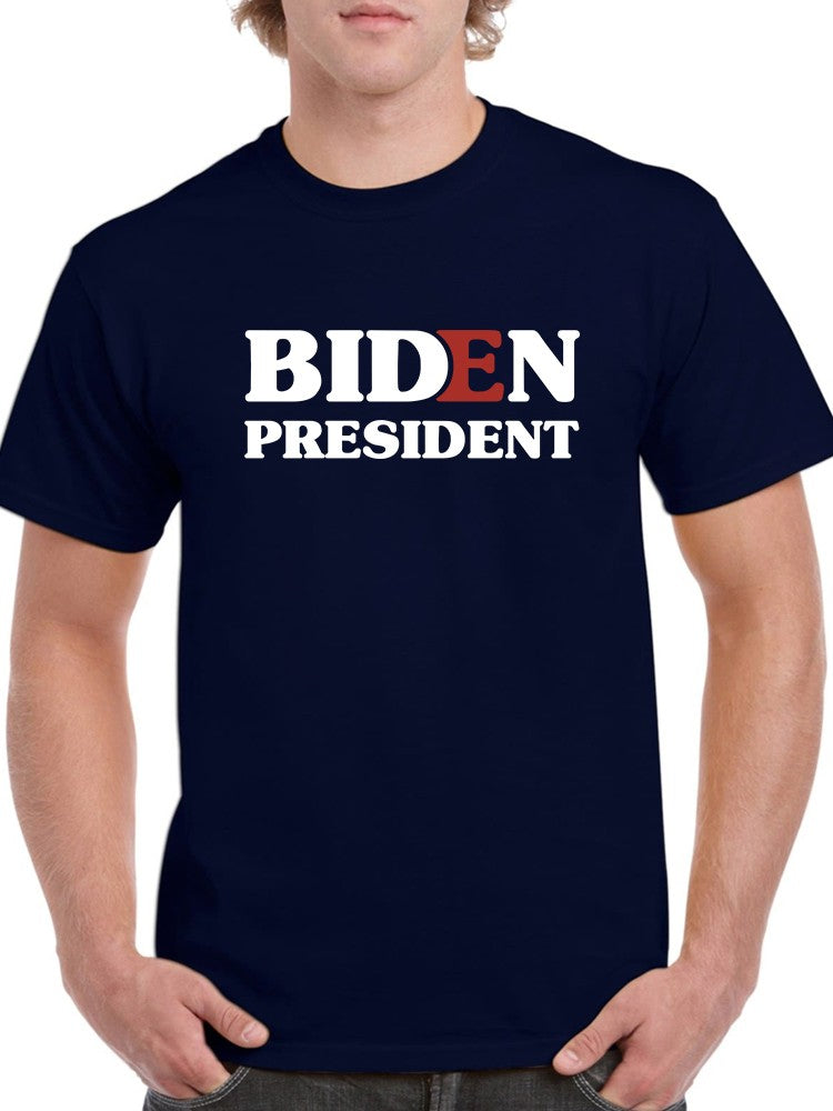 Biden President Design Men's T-shirt