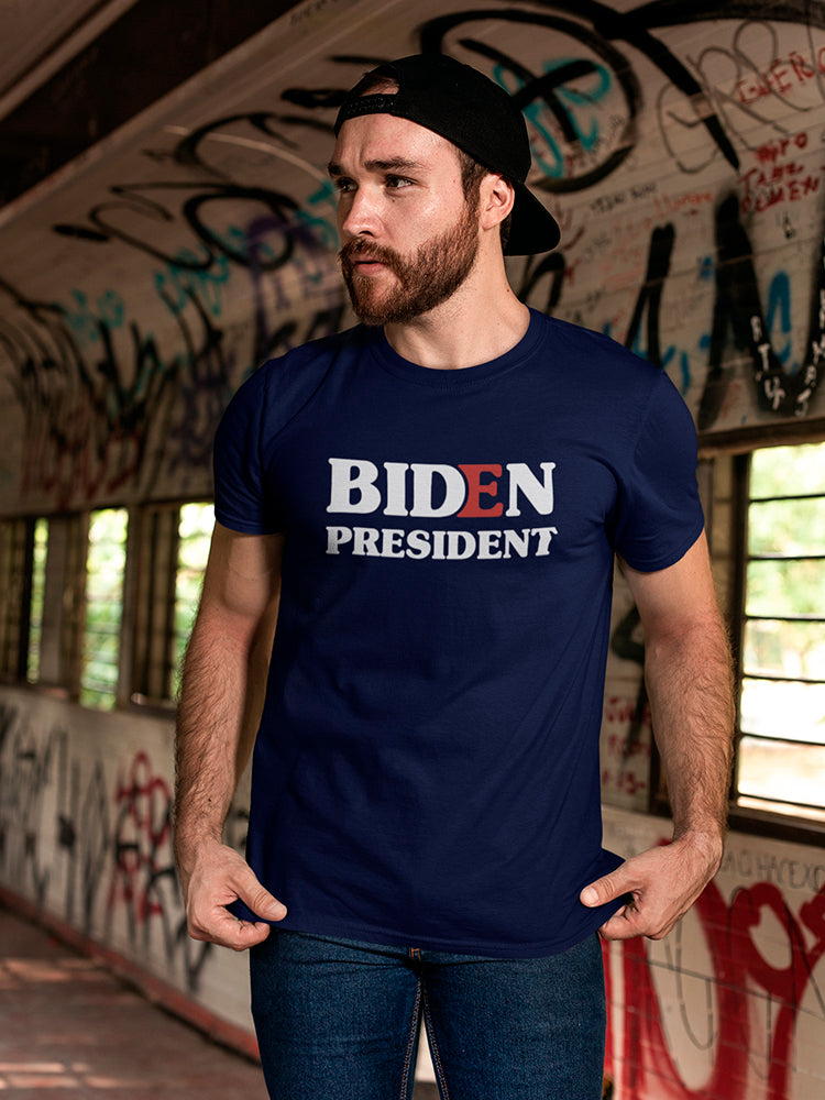Biden President Design Men's T-shirt