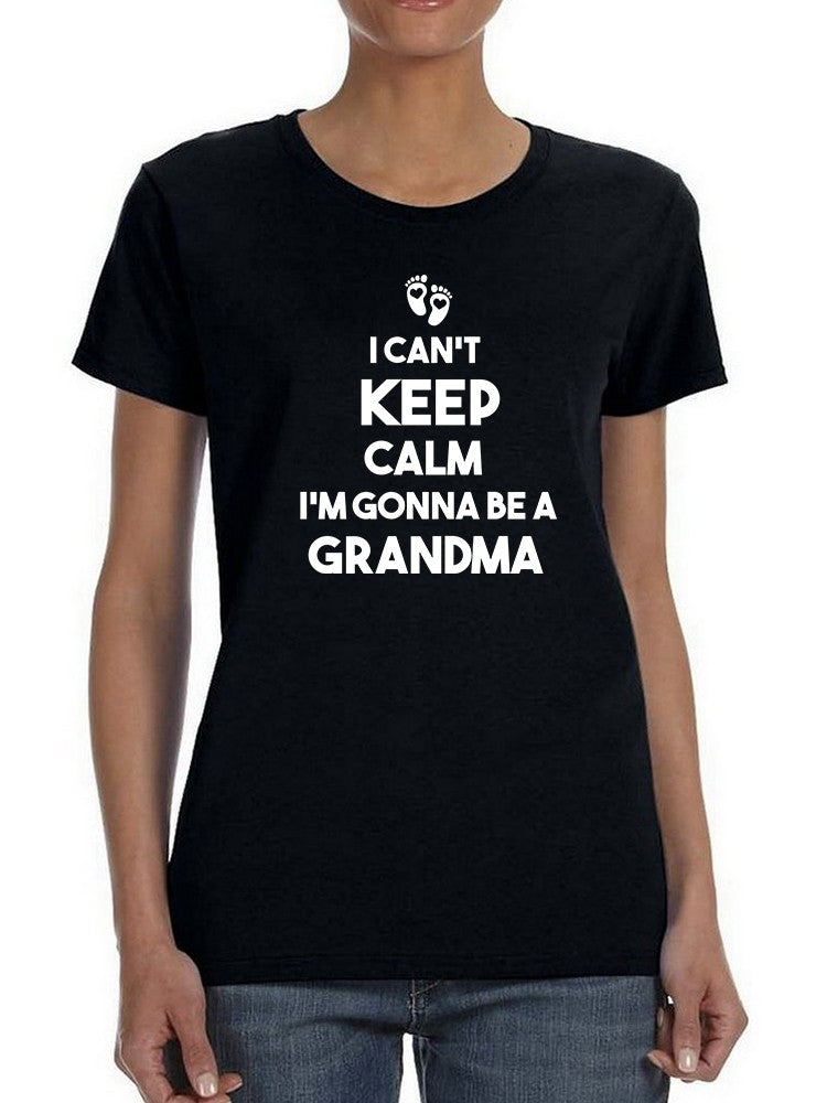 I'm Gonna Be A Grandma Women's T-shirt